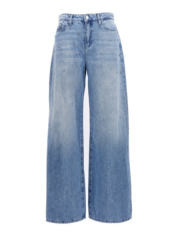 KARL LAGERFELD: ストレートジーンズ - ストレートジーンズ - ライトブルー