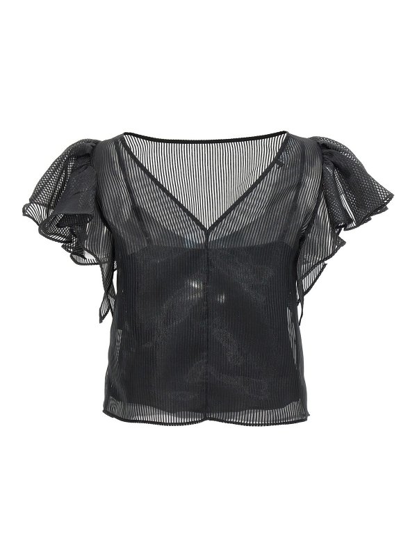 KARL LAGERFELD: Tops und Tank Tops online - Top - Schwarz