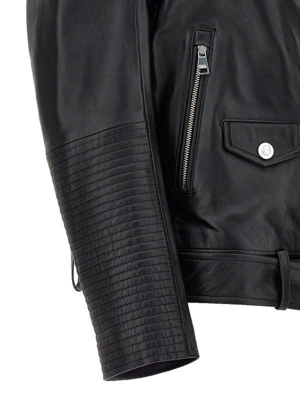 KARL LAGERFELD buy online Leather biker jacket