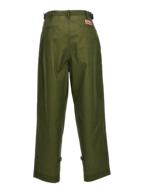 KENZO: casual trousers online - oversized straight pants