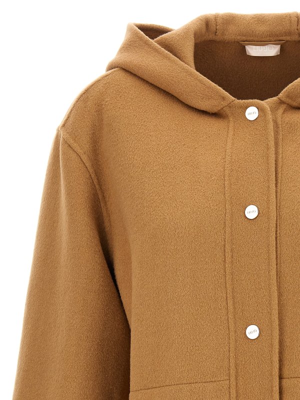 The Best Shops Liu Jo: ニーレングスコート - 膝丈コート - ベージュ