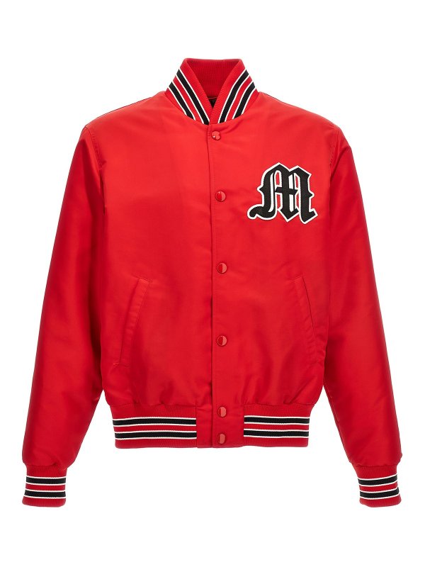 m.s.g.m.: bombers - Logo bomber jacket