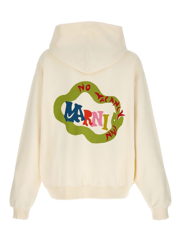 Marni: Sweatshirts und Pullover online - Sweatshirt - Weiß
