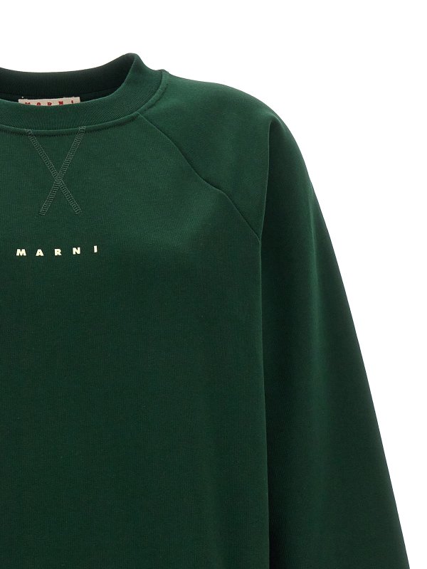 The Best Shops Marni: Sweatshirts & Sweaters - Logo print sweatshirt