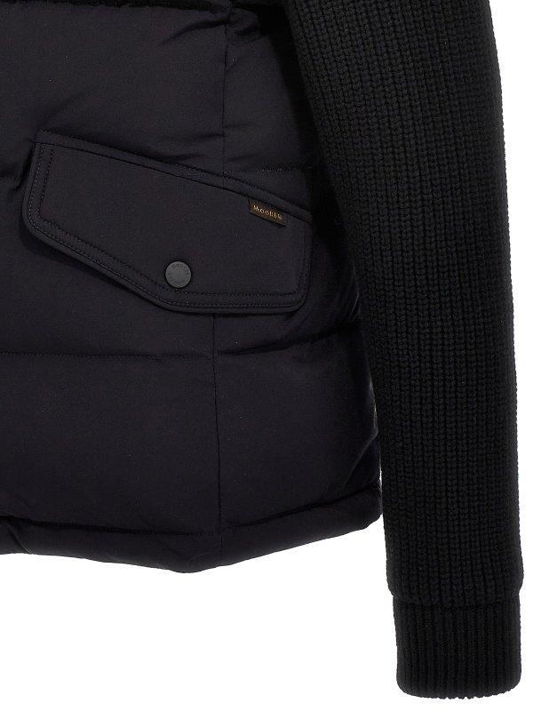 MOORER buy online ダウンジャケット - ブルー