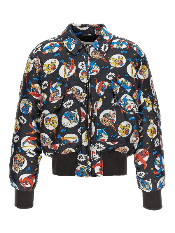 MOSCHINO: Bombers - Bomber - Multicolore
