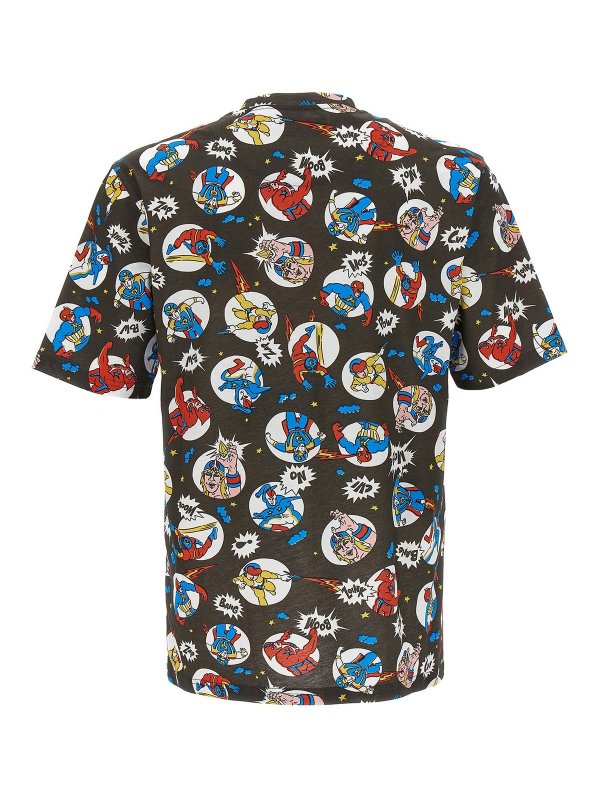 MOSCHINO: t-shirts online - Fantasy cartoon T-shirt