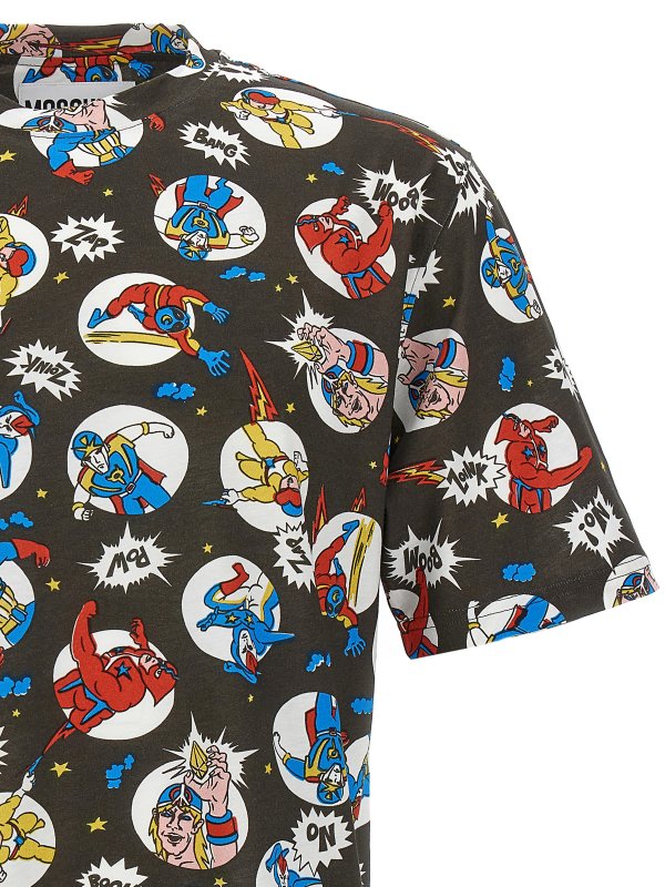 The Best Shops MOSCHINO: t-shirts - Fantasy cartoon T-shirt
