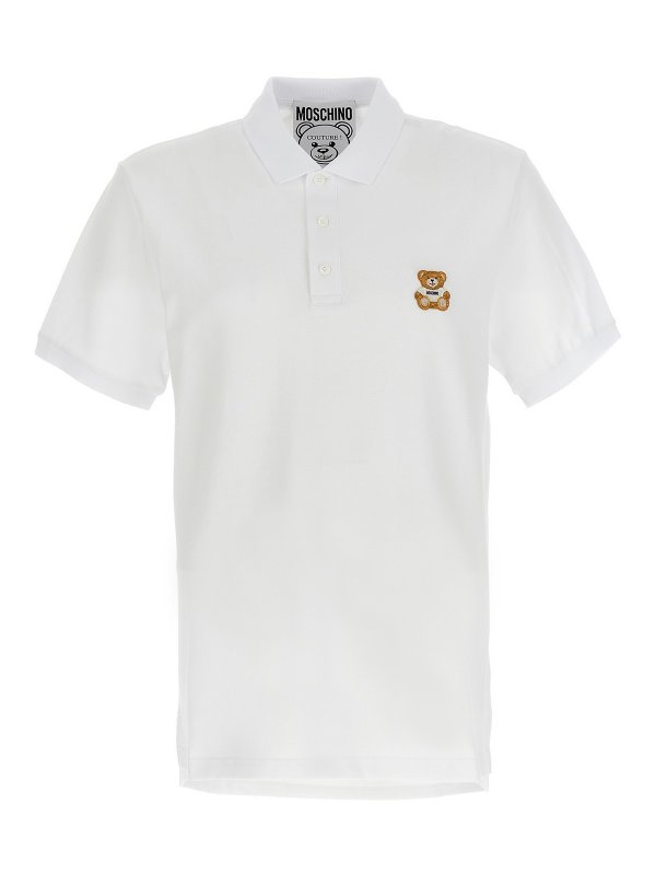 MOSCHINO: polo shirts - Teddy polo shirt