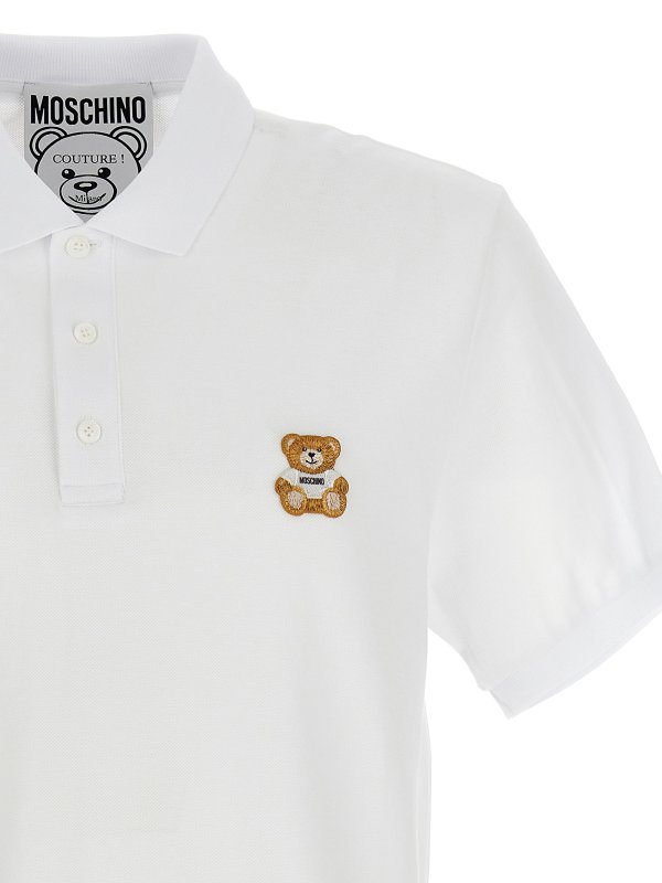 The Best Shops MOSCHINO: polo shirts - Teddy polo shirt