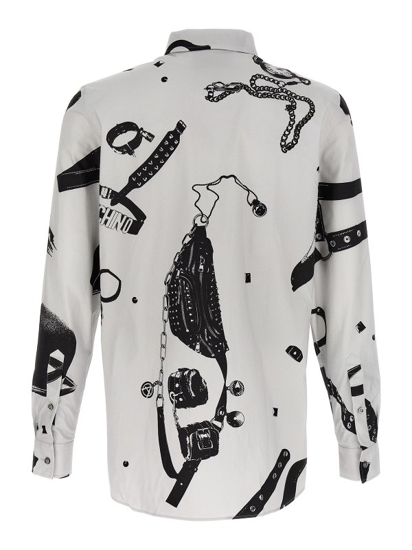 MOSCHINO: シャツ online - シャツ - グレー