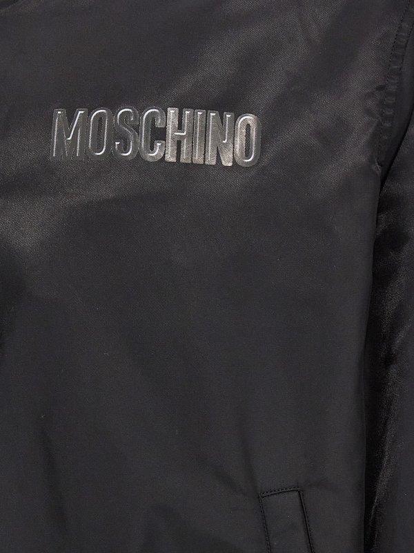 ボンバージャケット - 黒 shop online: MOSCHINO