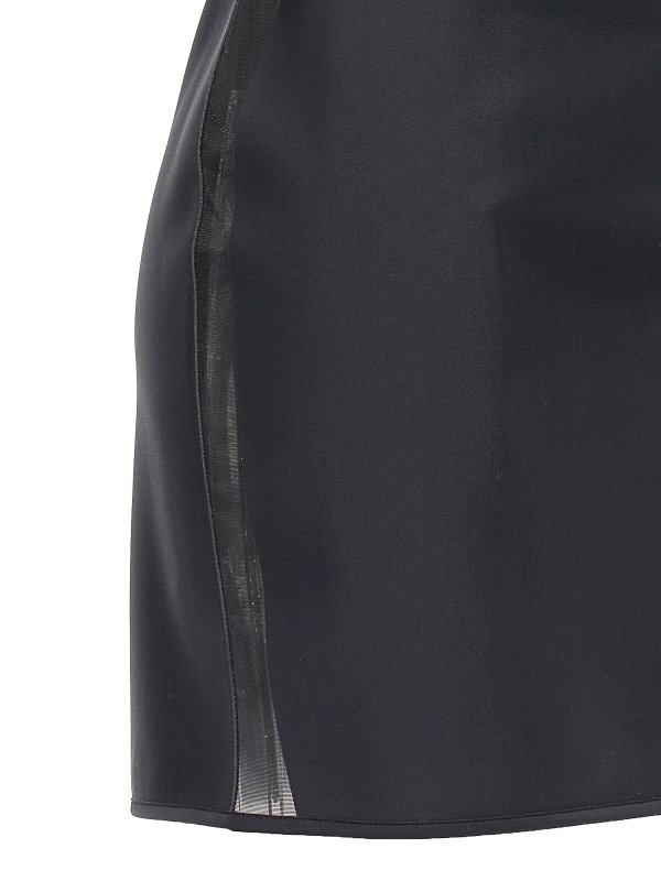 Robe Au Genou - Noir shop online: MUGLER