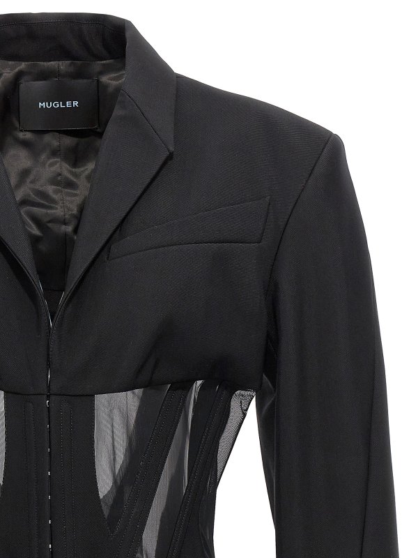 The Best Shops MUGLER: blazers - Corset jacket