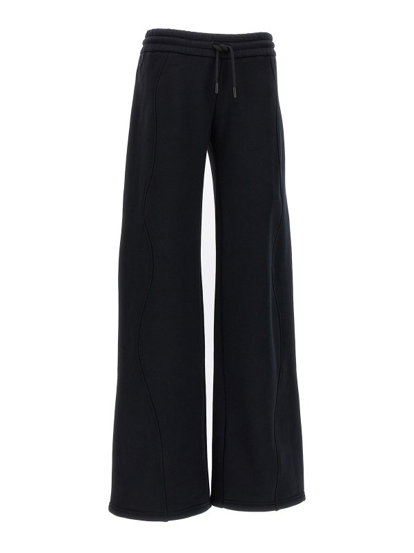 OFF-WHITE: スウェットパンツ - トラックスーツ ボトムス - 黒