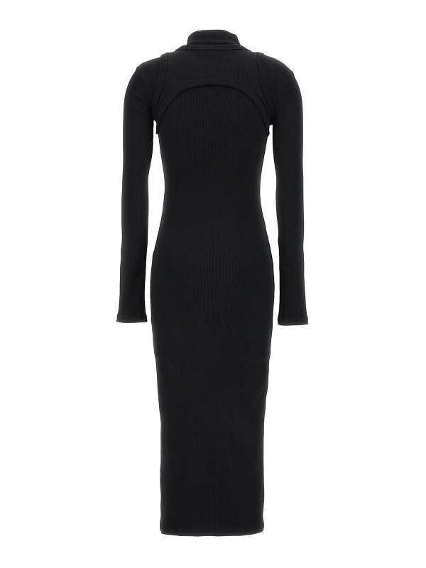 OFF-WHITE: knee length dresses online - off stamp dress