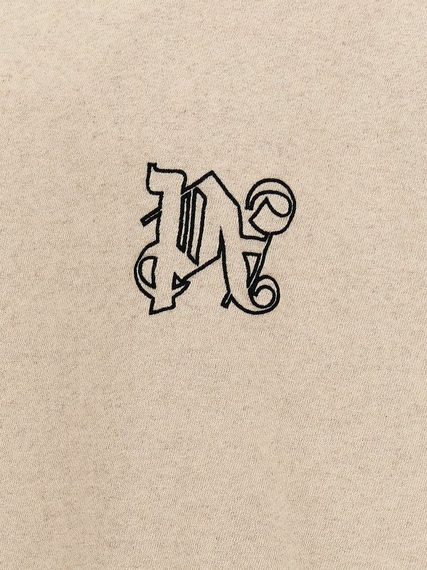 Pa monogram sweatshirt shop online: Palm Angels