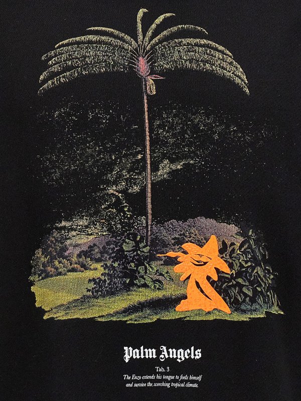 Enzo dalla felpa con cappuccio dei tropici shop online: Palm Angels