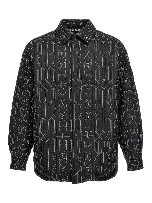 Palm Angels: shirts - All monogram jacket