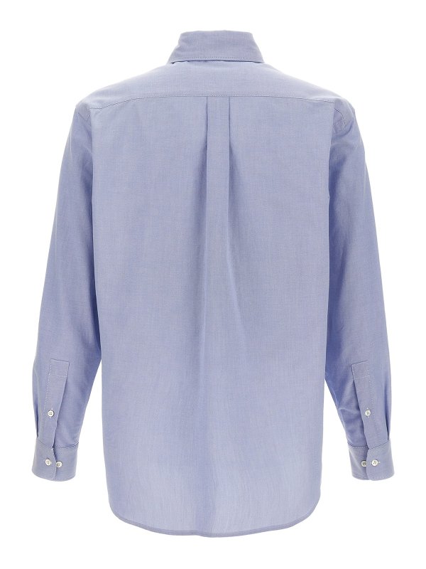 Palm Angels: Camisas online - Camisa - Azul Claro