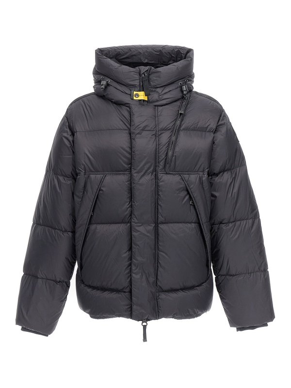 PARAJUMPERS: ダウン・ハイテクジャケット - ダウンジャケット - 黒