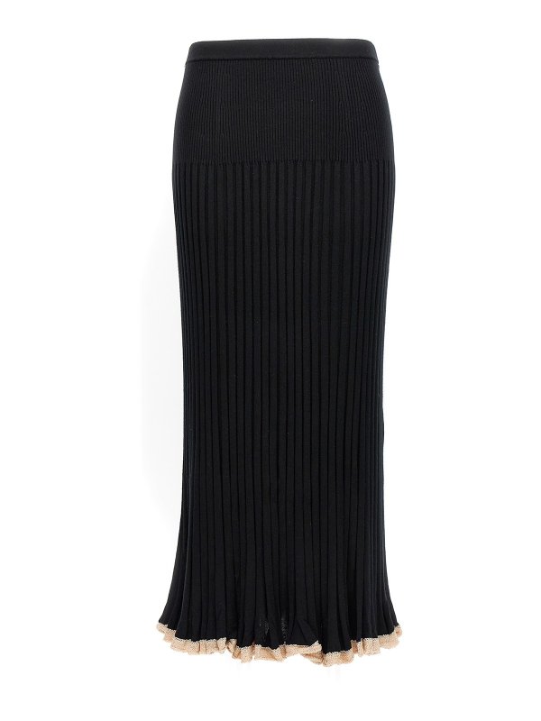 Proenza Schouler: Knee length skirts & Midi - Ribbed skirt