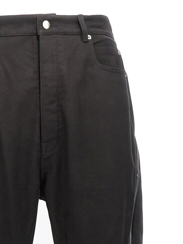 ストレートジーンズ - 黒 shop online: RICK OWENS