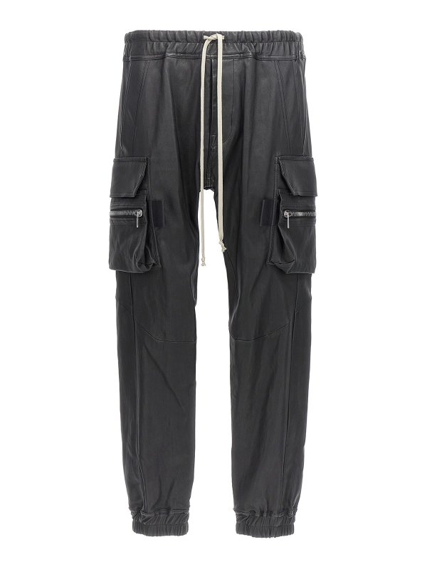 RICK OWENS: casual trousers - Cargo pants