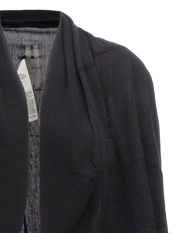 The Best Shops RICK OWENS: cardigans - Cardigan medium wrap