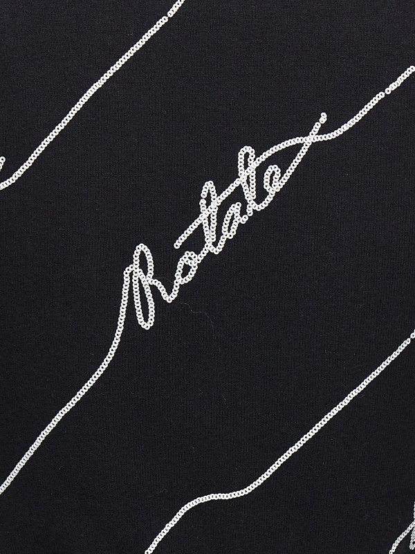 クルーネック - 白 shop online: ROTATE Birger Christensen