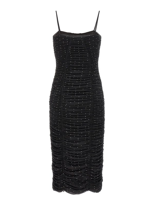 ROTATE Birger Christensen: ニーレングスドレス online - 膝丈ドレス - 黒