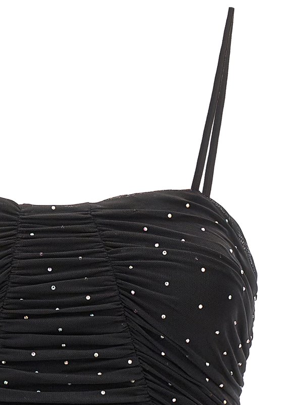 The Best Shops ROTATE Birger Christensen: ニーレングスドレス - 膝丈ドレス - 黒