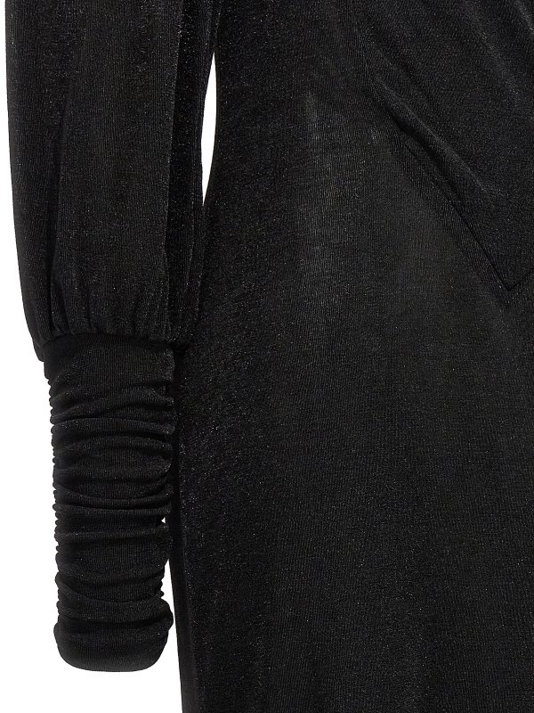 膝丈ドレス - 黒 shop online: ROTATE Birger Christensen
