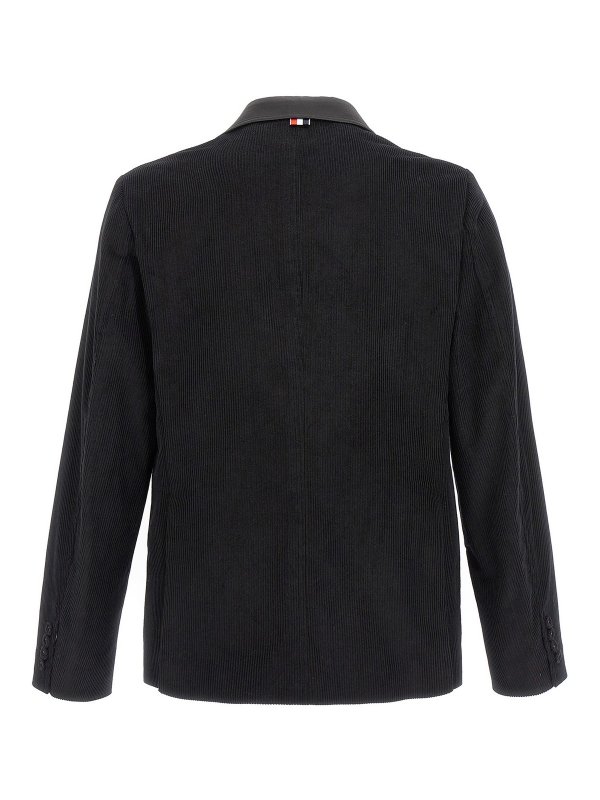 THOM BROWNE: casual jackets online - Corduroy blazer jacket
