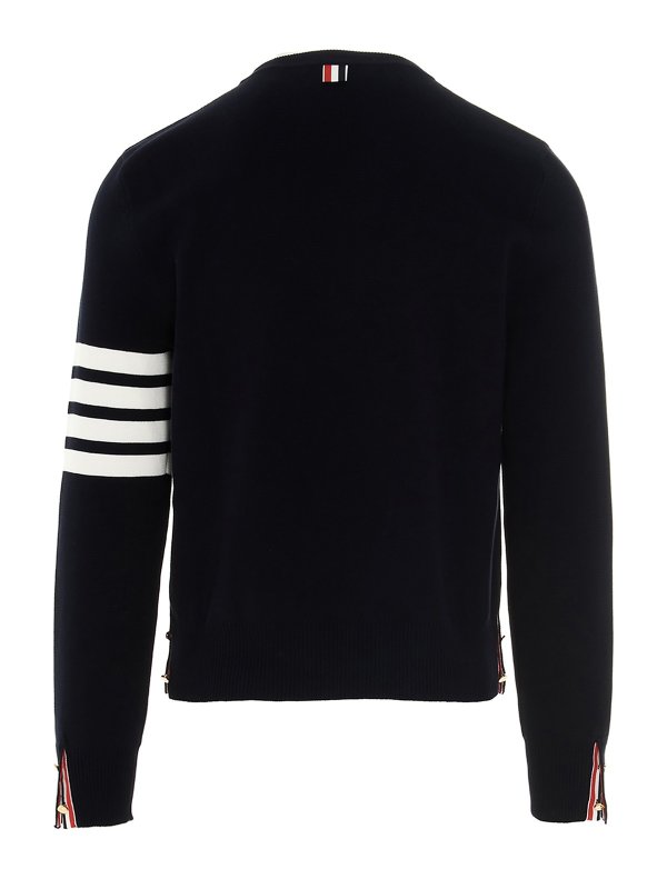 The Best Shops THOM BROWNE: クルーネック - クルーネック - ブルー