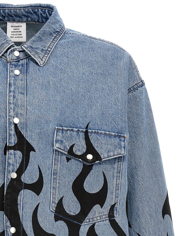 The Best Shops VETEMENTS: シャツ - シャツ - マルチカラー