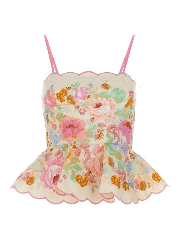 ZIMMERMANN: Tops und Tank Tops - Top - Bunt