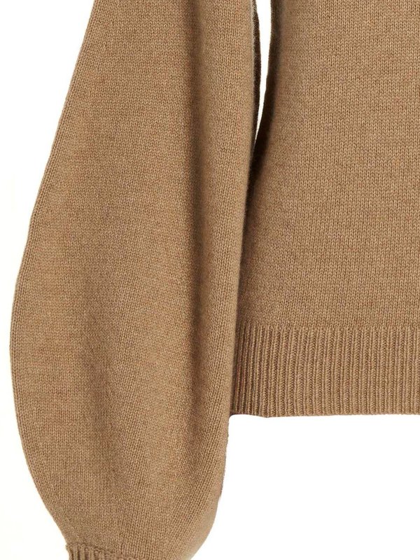Balloon sleeves sweater shop online: CHLOE