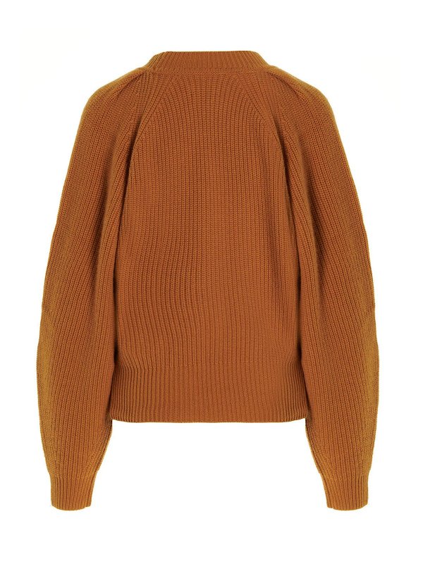 ISABEL MARANT: Pull col rond online - Pull Col Rond - Orange
