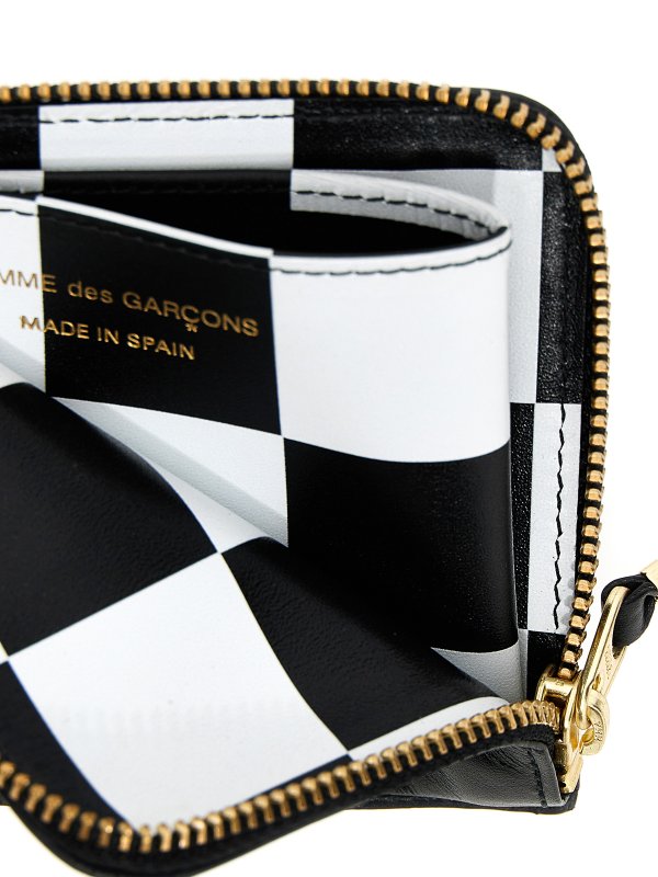 The Best Shops COMME DES GARÇONS WALLET: wallets & purses - check print wallet