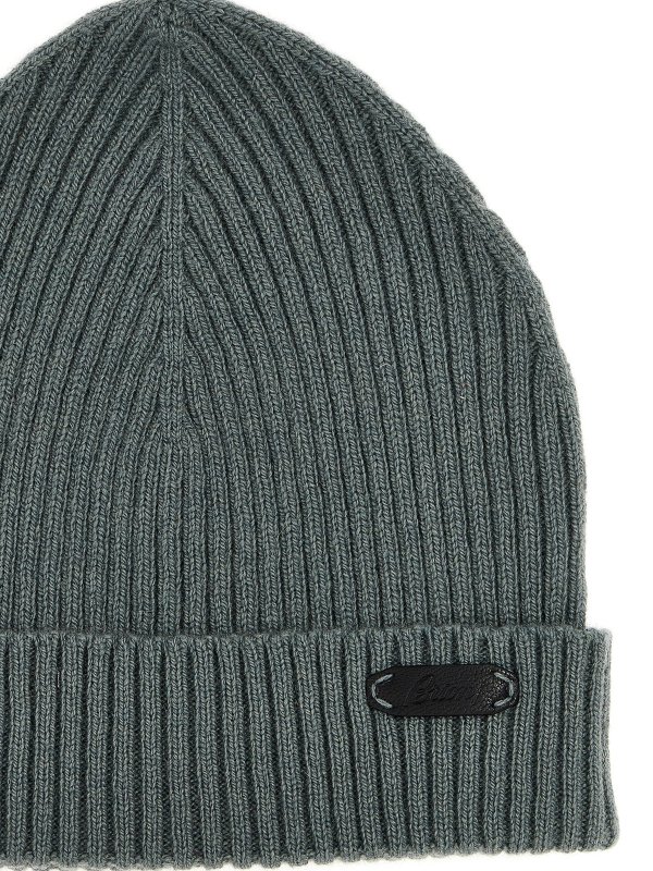 The Best Shops BRIONI: hats & caps - English ribbed beanie