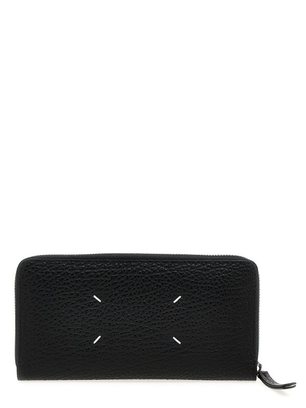 Maison Margiela: wallets & purses online - Stitching logo wallet