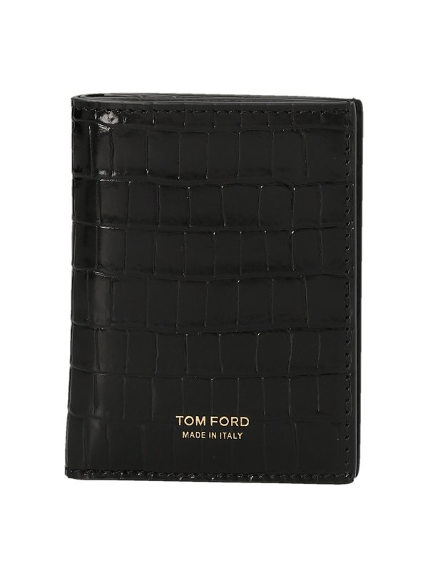 TOM FORD: 財布＆ポーチ - 財布 - 黒
