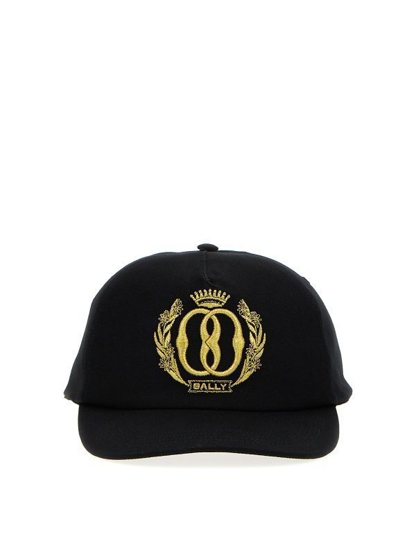 BALLY: cappelli - Cappello con logo ricamato