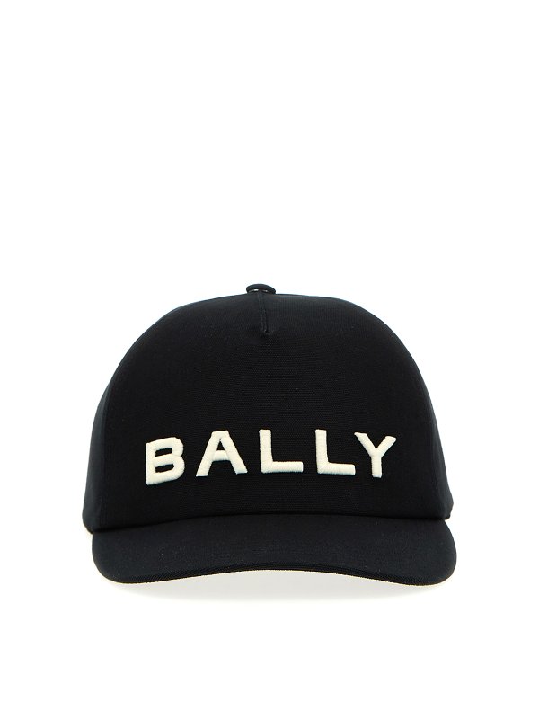 BALLY: hats & caps - Embroidered logo hat