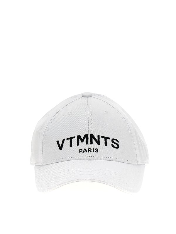 VETEMENTS: Sombreros - Sombrero - Blanco