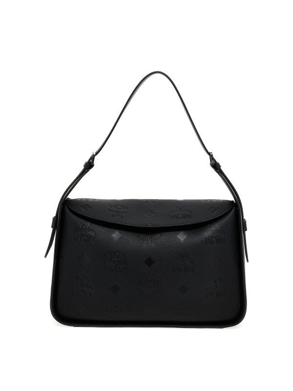 MCM: Schultertaschen - Schultertasche - Schwarz