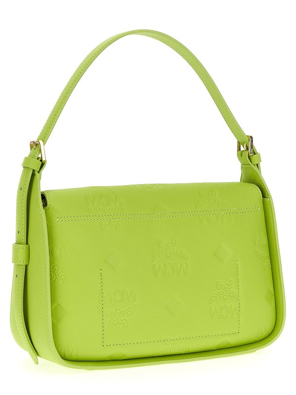 MCM: Schultertaschen online - Schultertasche - Grün