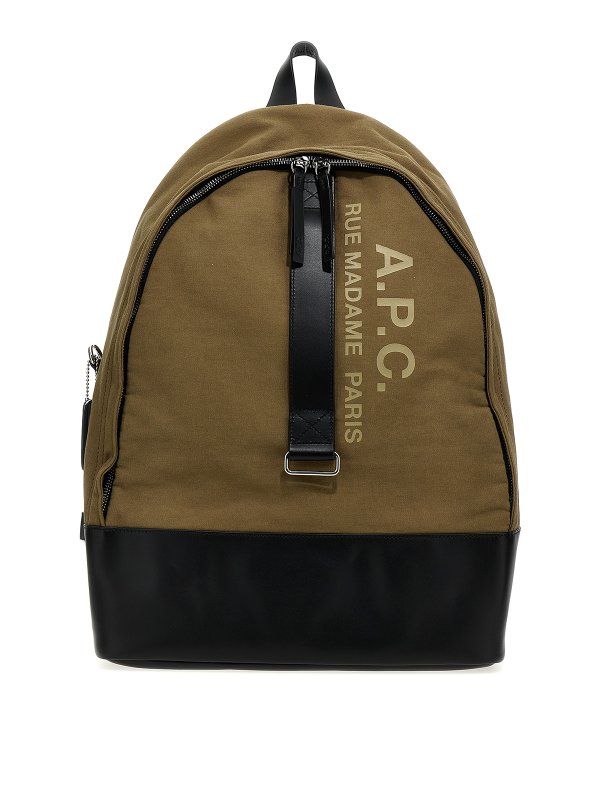 A.P.C.: backpacks - sac a dos sense backpack