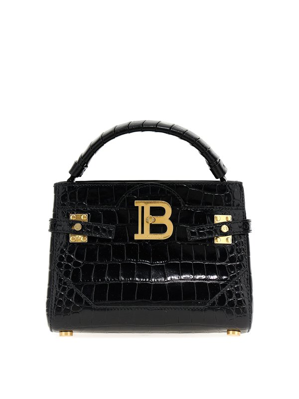 Balmain: totes bags - b-buzz 22 handbag